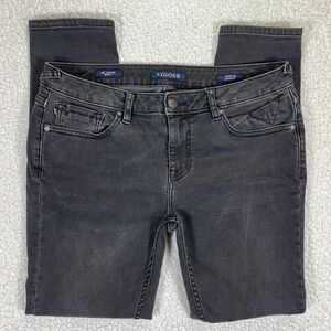 Vigoss Jeans Women’s Size 30x29 (Actual 30x28) Black The Jagger Skinny Stretch